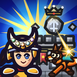 Wardens of Arindor app icon: the Crescent Warden before his tower
